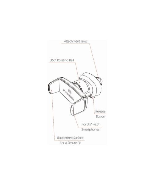 DRŽÁK DO VENTILACE AUTA SWISSTEN S-GRIP AV-2