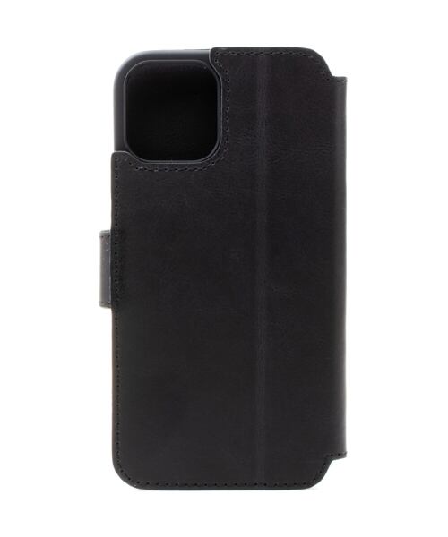 Kožené pouzdro typu kniha FIXED ProFit pro Apple iPhone 12 Pro Max, černé