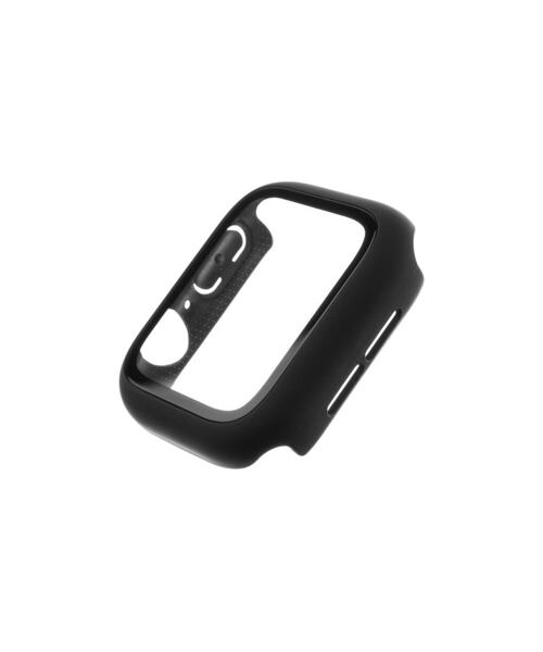 Ochranné pouzdro FIXED Pure+ s temperovaným sklem pro Apple Watch Series 7 45mm, černé
