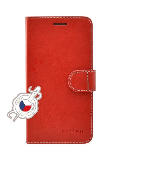 Pouzdro typu kniha FIXED Fit pro Apple iPhone 12 Pro Max, červené