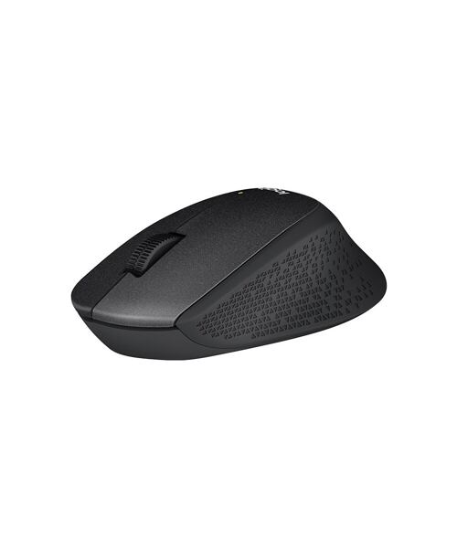 Logitech M330/Kancelářská/Optická/Pro praváky/1 000 DPI/Bezdrátová USB/Černá