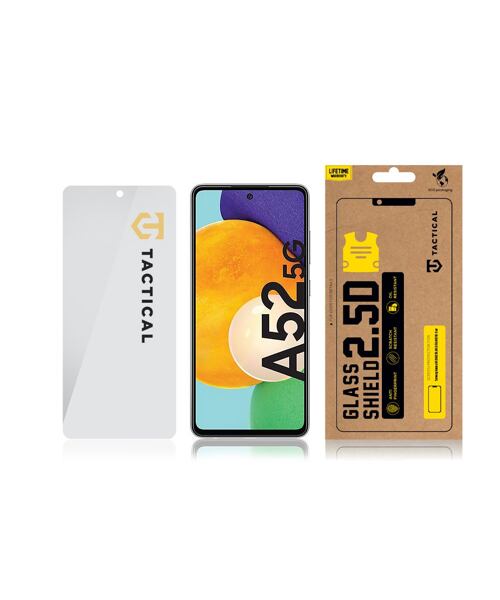 Tactical Glass Shield 2.5D sklo pro Samsung Galaxy A52/A52 5G/A52s 5G/A53 5G Clear