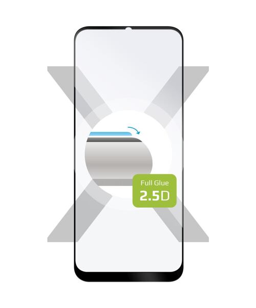 FIXED Full Cover 2,5D Tempered Glass for Nokia G50, black