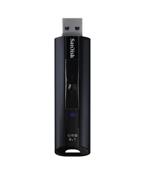 SanDisk Extreme PRO/128GB/USB 3.1/USB-A/Černá