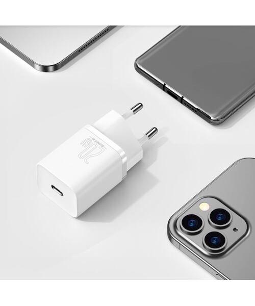 Baseus CCSUP-B02 Super Si Quick Nabíječka USB-C 20W White