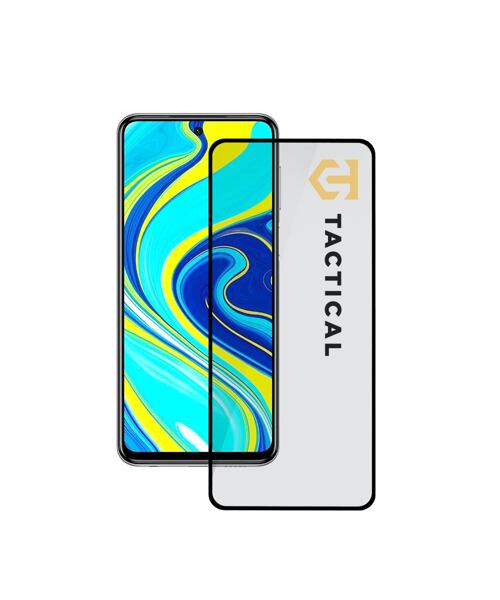 Tactical Glass Shield 5D sklo pro Xiaomi Redmi Note 9 Pro/9S/9 Pro Max Black