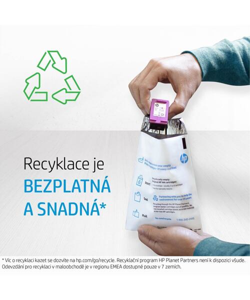 HP 301 Tříbarevná originální inkoustová kazeta