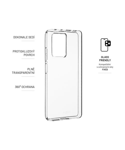 TPU gelový kryt FIXED Story pro Xiaomi Redmi Note 12 Pro+ 5G, čirý