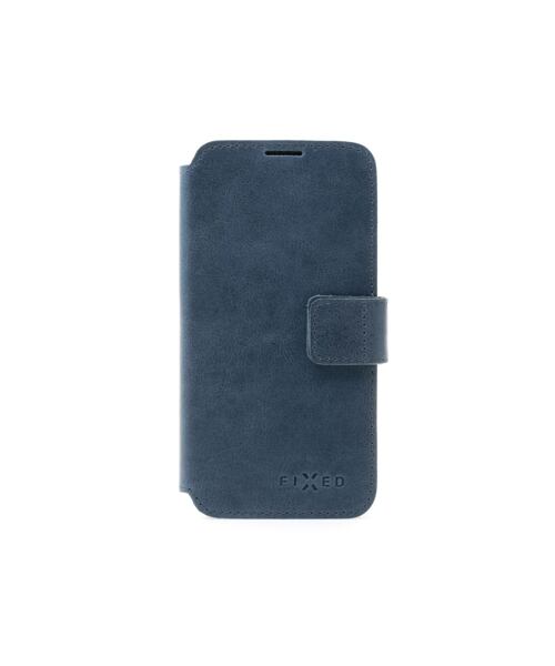 Kožené pouzdro typu kniha FIXED ProFit pro Samsung Galaxy A34 5G, modré
