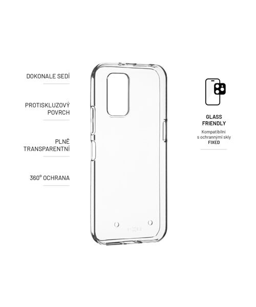 TPU gelový kryt FIXED Story pro Nokia XR21, čirý
