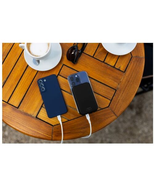 Powerbanka FIXED MagZen (2nd gen.) s bezdrátovým nabíjením a podporou MagSafe, 10 000 mAh, černá