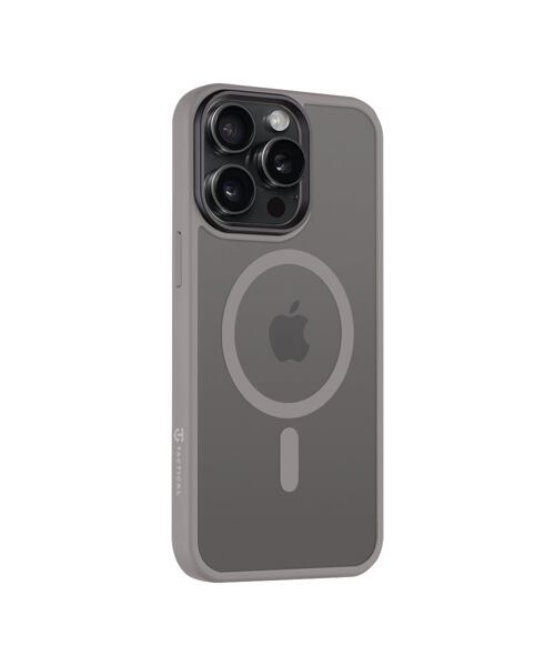 Tactical MagForce Hyperstealth Kryt pro iPhone 15 Pro Max Light Grey