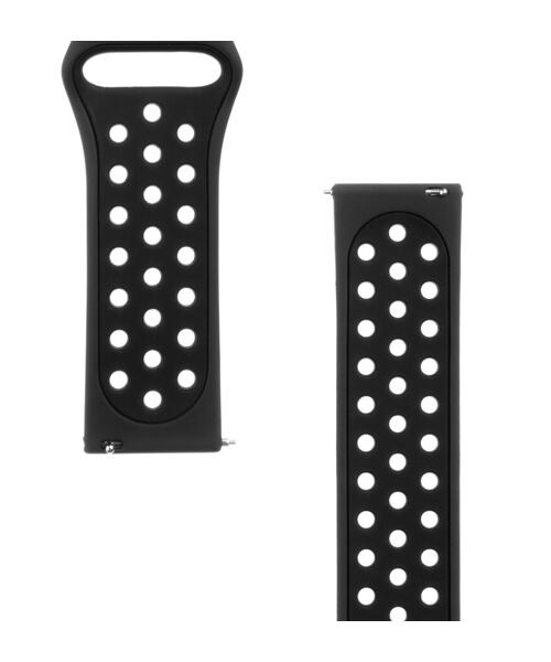 Tactical 234 Double Silikonový Řemínek 22mm Black