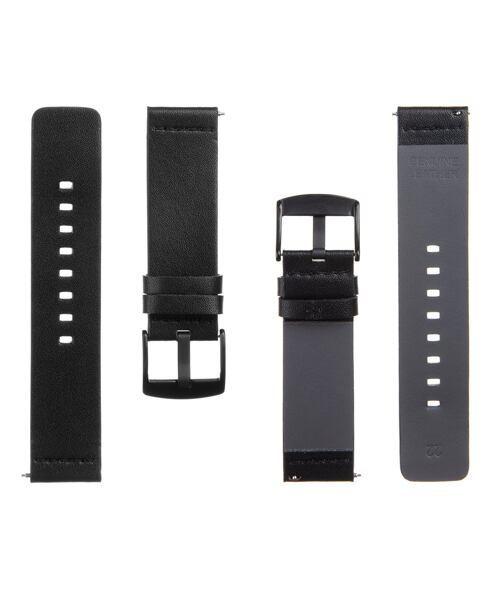 Tactical 307 Kožený Řemínek 22mm Black