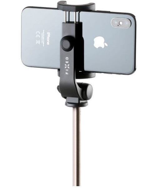 Selfie stick s tripodem FIXED Snap Lite a bezdrátovou spouští, černý