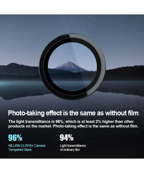 Nillkin CLRFilm Camera Tvrzené Sklo pro Samsung Galaxy Z Flip 5 5G Black