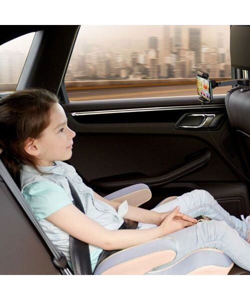 Baseus Car Mount Wireless Charger Energy Storage Backseat phone holder 15W Black (WXHZ-01)