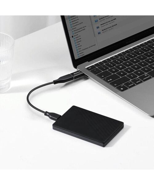 Baseus ZJJQ000001 Ingenuity Mini OTG Adaptér z USB-A na USB-C Black