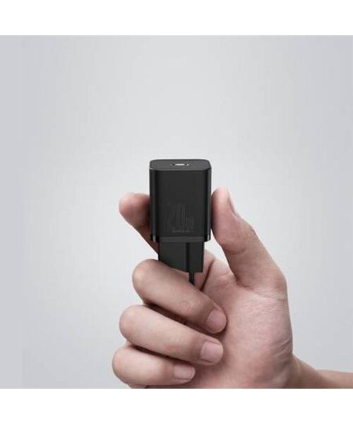 Baseus CCSUP-B01 Super Si Quick Nabíječka USB-C 20W Black