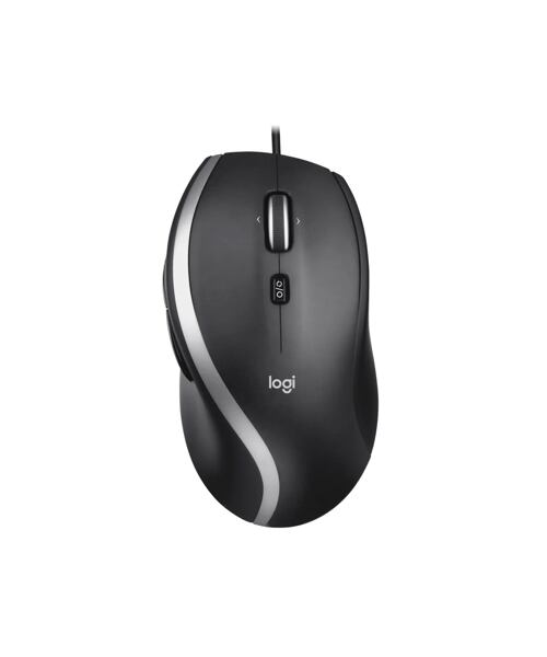 Logitech M500s/Kancelářská/Optická/Pro praváky/4 000 DPI/Drátová USB/Černá