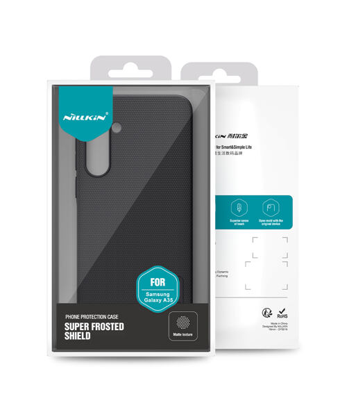 Nillkin Super Frosted Zadní Kryt pro Samsung Galaxy A35 5G Black