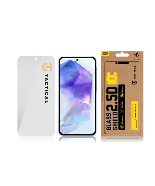 Tactical Glass Shield 2.5D sklo pro Samsung Galaxy A55 5G Clear