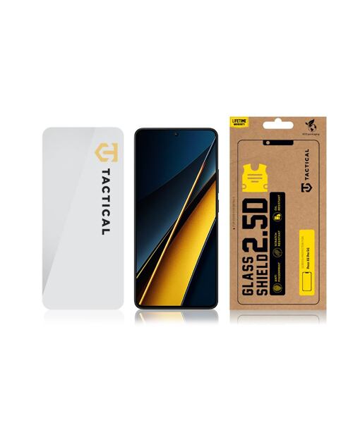 Tactical Glass Shield 2.5D sklo pro Poco X6 Pro 5G Clear