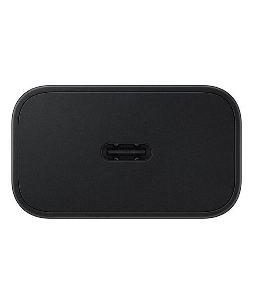 EP-T2510XBE Samsung USB-C 25W Cestovní nabíječka + USB-C Datový Kabel  Black