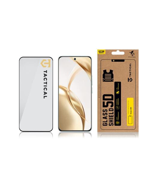 Tactical Glass Shield 5D sklo pro Honor 200 Black