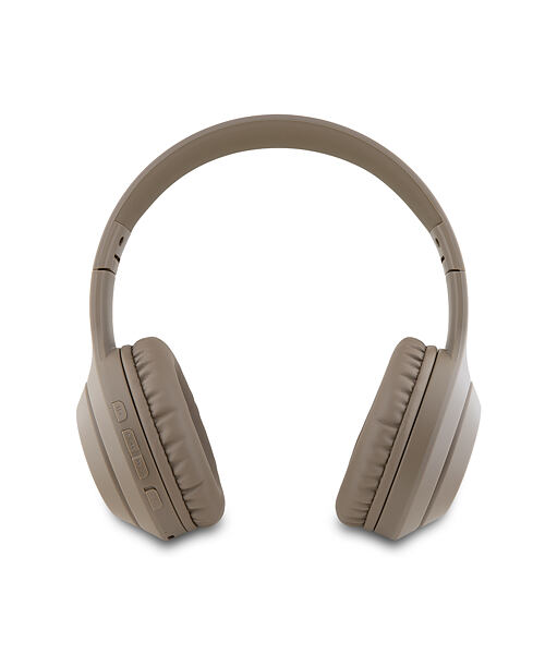 Guess Classic Silver Logo Bezdrátová Sluchátka Brown