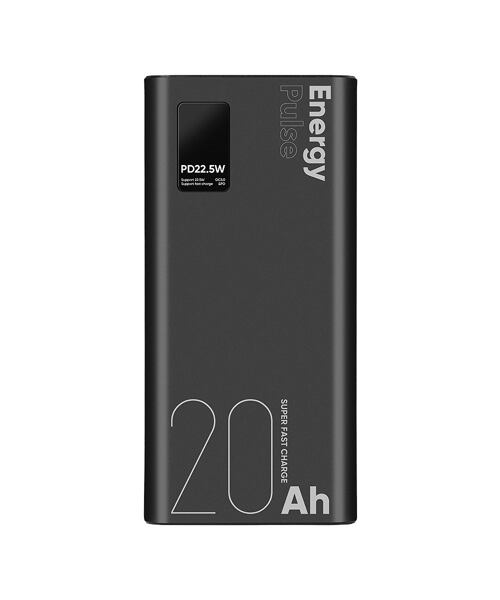 OBAL:ME EnergyPulse Powerbanka 20000mAh 22.5W Black