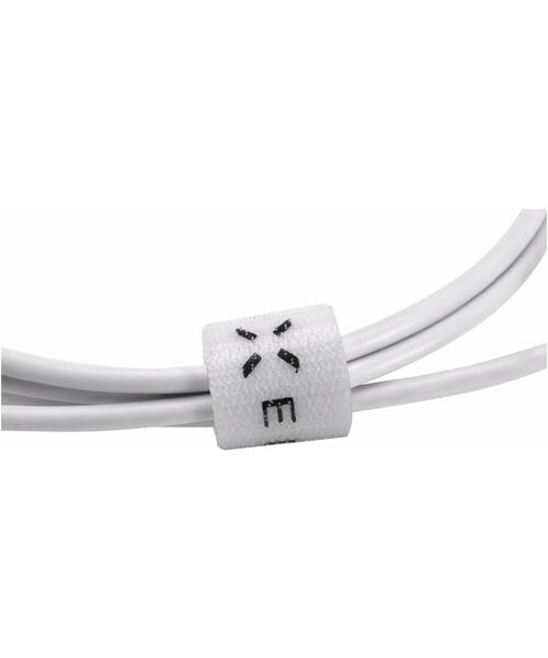 Dlouhý datový a nabíjecí kabel FIXED s konektory USB/USB-C, USB 2.0, 2 metry, bílý