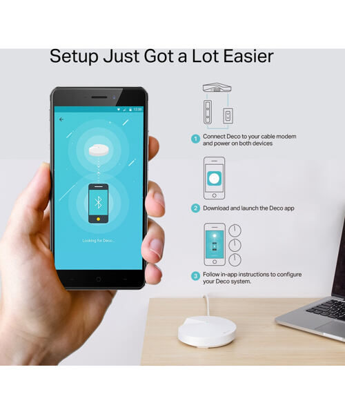 TP-Link AC1300 Whole-home WiFi System Deco M5(1-Pack), 2xGb