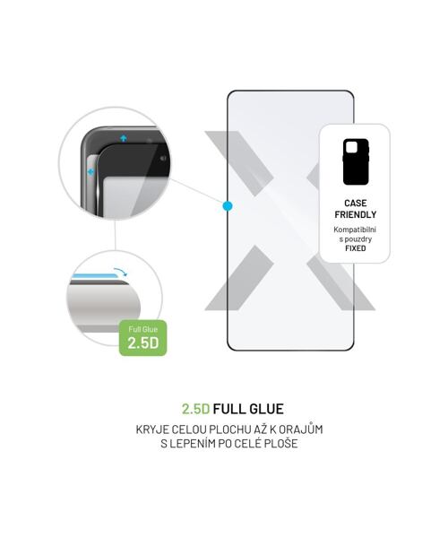 Ochranné tvrzené sklo FIXED Full-Cover pro Xiaomi Redmi Note 14s/13 Pro/POCO M6 Pro, černé