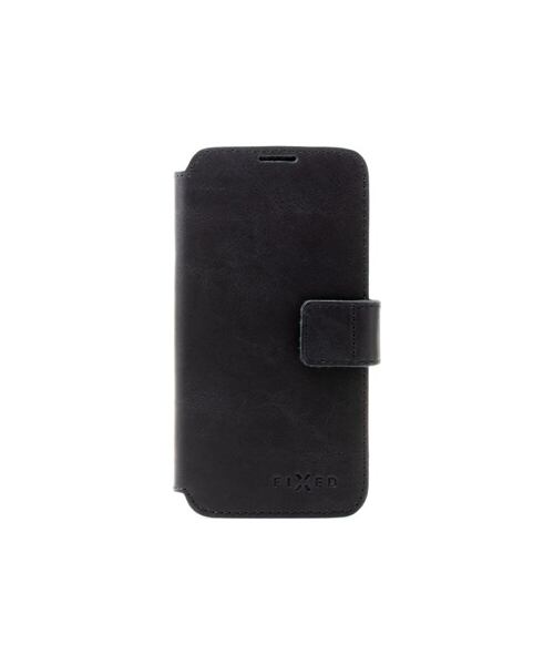 Kožené pouzdro typu kniha FIXED ProFit pro Samsung Galaxy A35 5G, černé