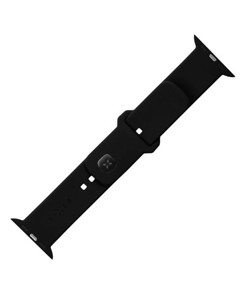 Set silikonových řemínků FIXED Silicone Sporty Strap pro Apple Watch Ultra 49mm, černý