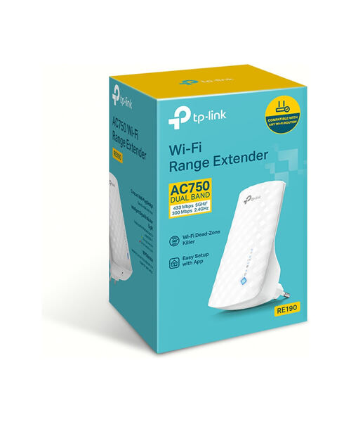 TP-Link RE190 AC750 WiFi Range Extender