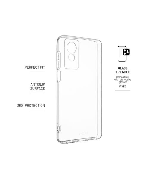 TPU gelový kryt FIXED Story pro TCL 501, čirý