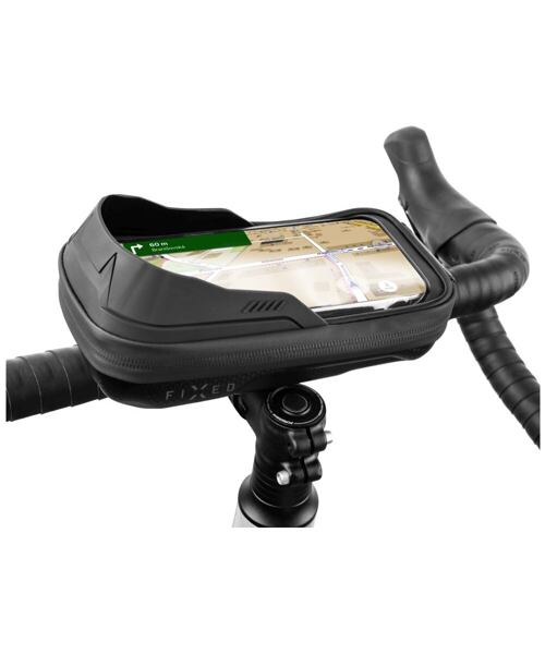 Odnímatelné pouzdro mobilního telefonu na kolo FIXED Bikee Bag 2, černý