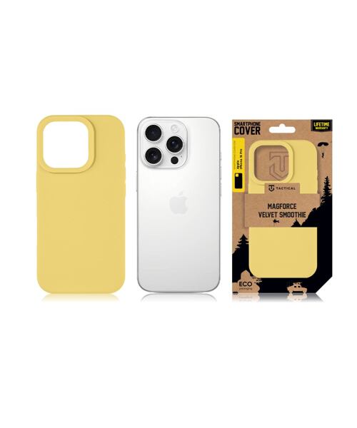 Tactical MagForce Velvet Smoothie Kryt pro Apple iPhone 16 Pro Banana