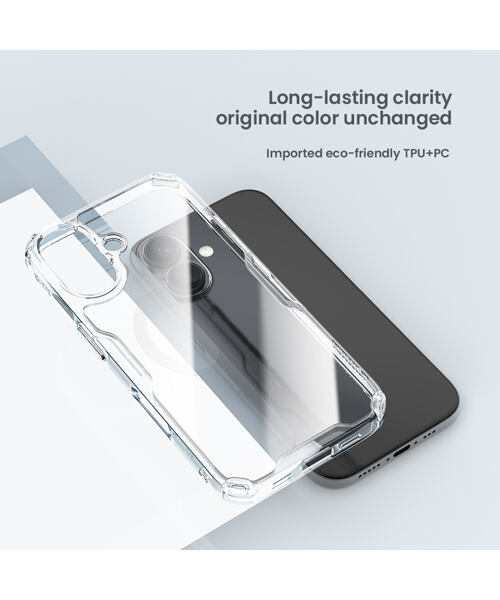 Nillkin Nature TPU PRO Kryt pro Apple iPhone 16 Transparent