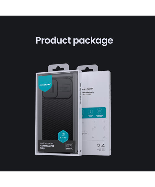 Nillkin CamShield PRO Zadní Kryt pro Apple iPhone 16 Pro Black