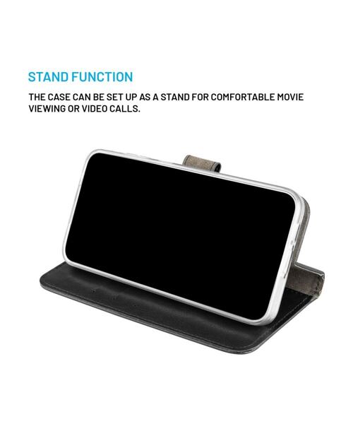 Pouzdro typu kniha FIXED Opus pro Apple iPhone 16 Pro Max, černé