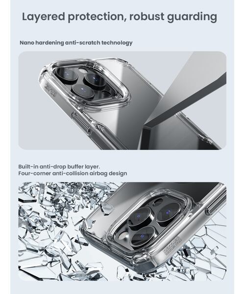 Nillkin Nature TPU PRO Kryt pro Apple iPhone 16 Pro Transparent