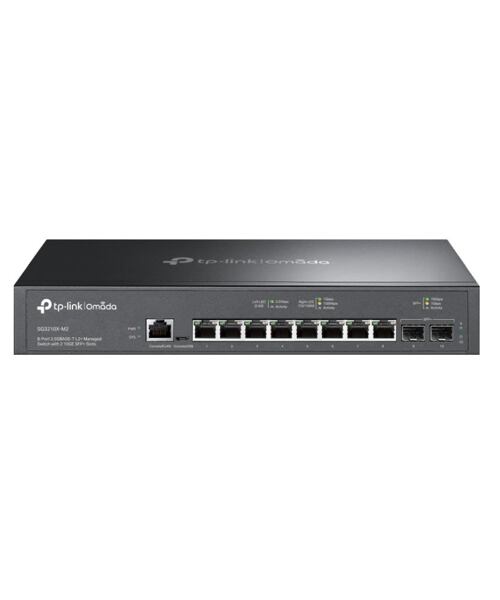 TP-Link SG3210X-M2 Switch L2+ Managed, 2x 10GLAN, 8x 2,5GLAN,  2x SFP+, Omada SDN