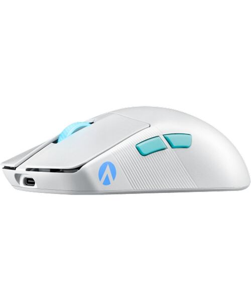 ASUS myš ROG Harpe Ace Aim Lab Edition, Bluetooth, bílá