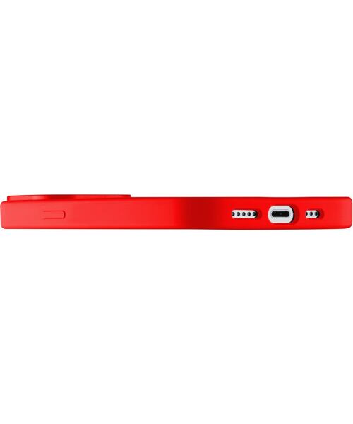 Ochranný silikonový kryt Cellularline Sensation pro Apple iPhone 13 Pro, červený