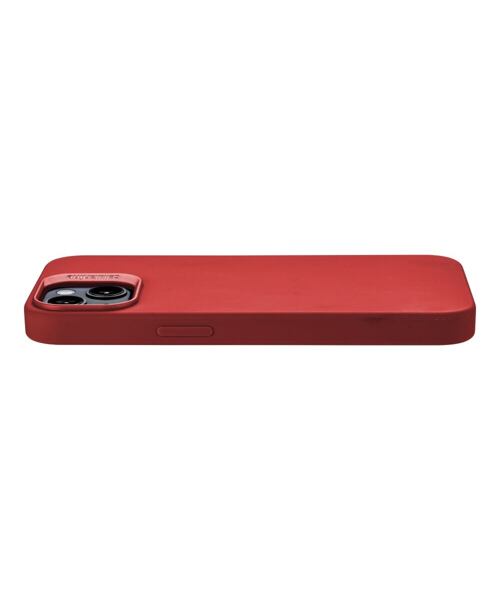 Ochranný silikonový kryt Cellularline Sensation Plus pro Apple iPhone 15, červený