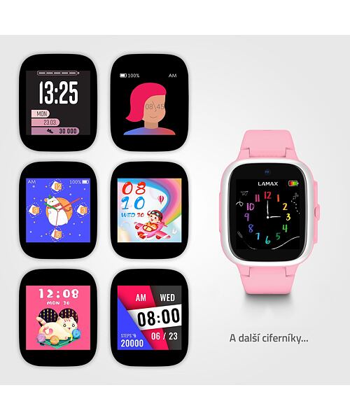 LAMAX WatchY4 Play Pink