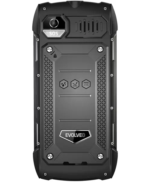 EVOLVEO StrongPhone H1 Dual SIM Black Grey